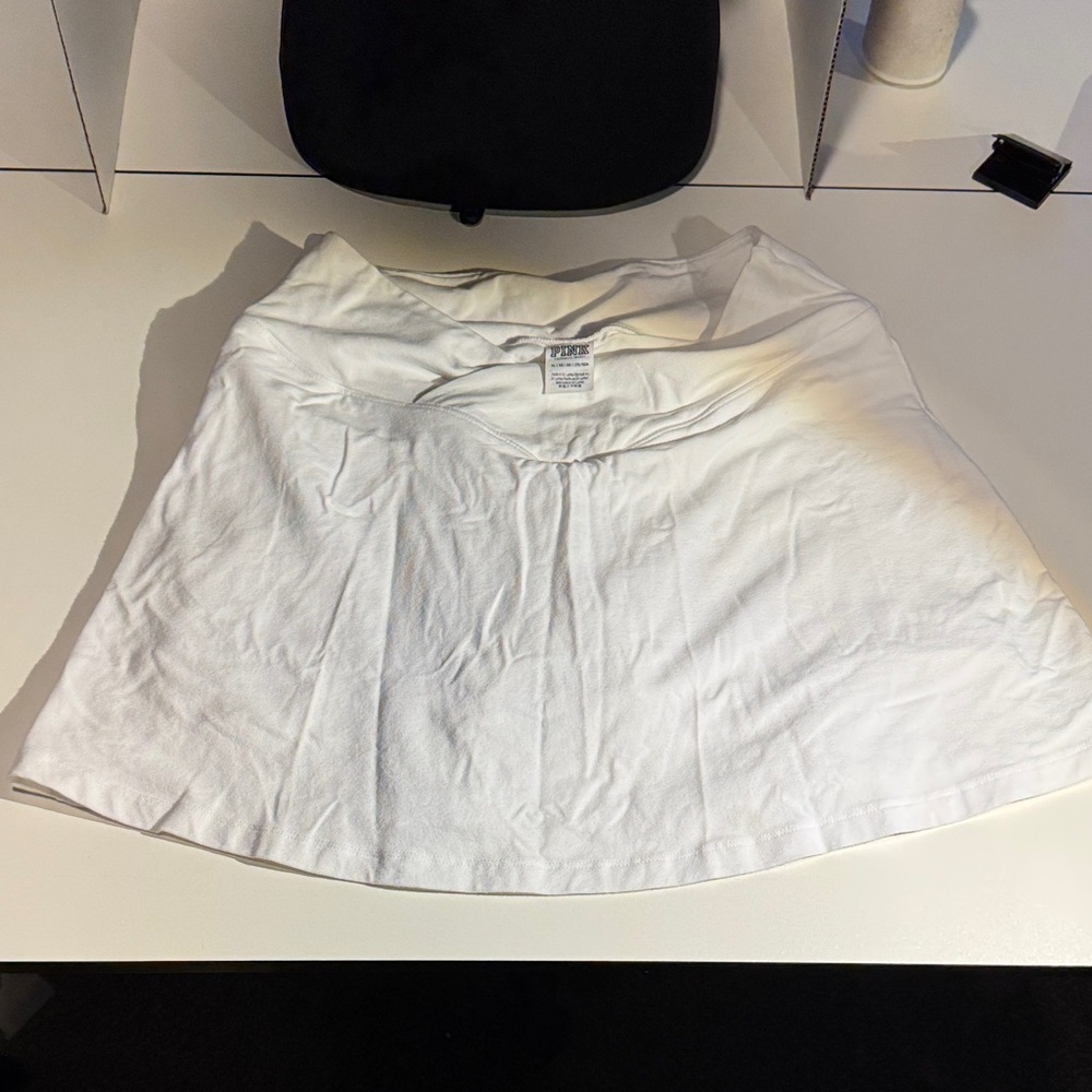 Pink White Women's A-Line Skort